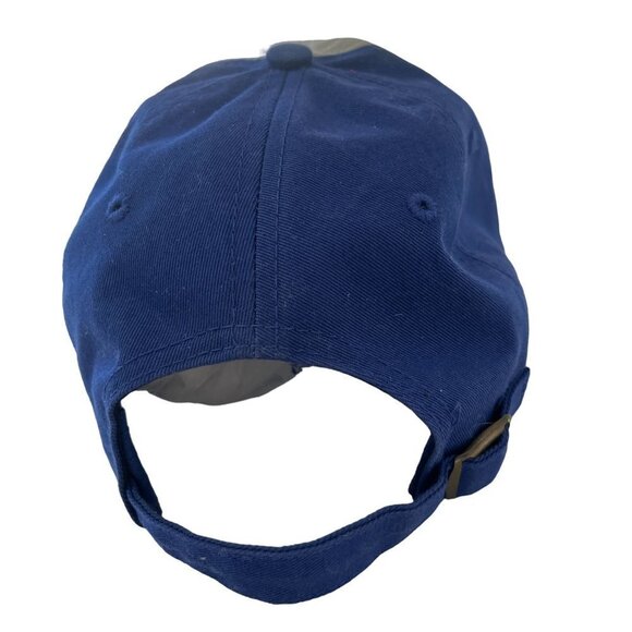 Los Angeles Dodgers Hat Cap Strap‎ Back Blue Gray Baseball Logo MLB Mens - Picture 5 of 9
